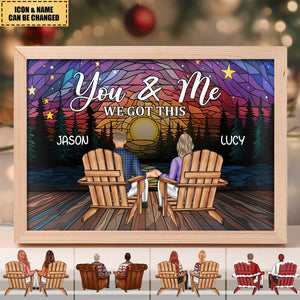 We Got This Couple Gift - Personalized Light Up Picture Frame