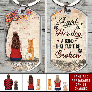 Their Warm Presence And Companionship Will Be Deeply Missed - Memorial Personalized Custom Keychain