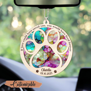 You Would Have Lived Forever, Personalized Suncatcher Ornament, Car Hanger Memorial Gifts