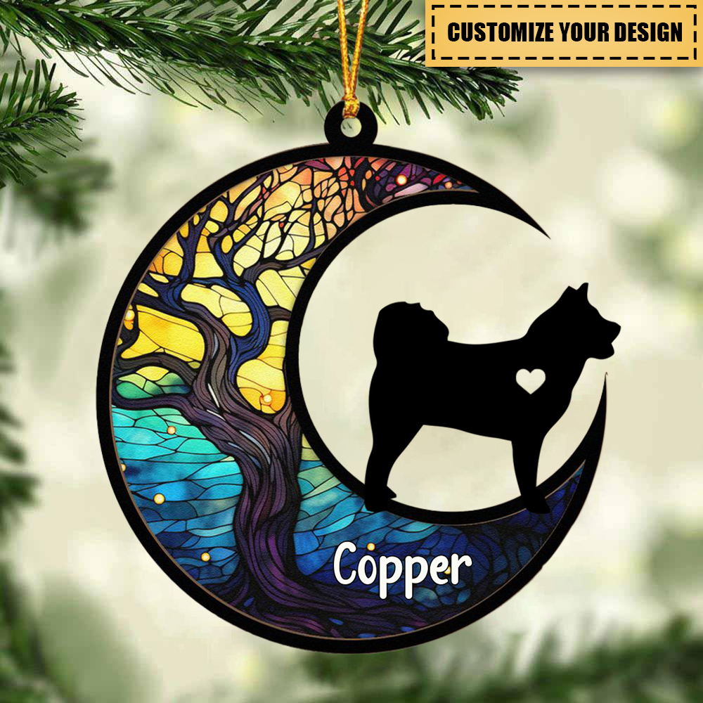 With Best Pet - Personalized Suncatcher Ornament